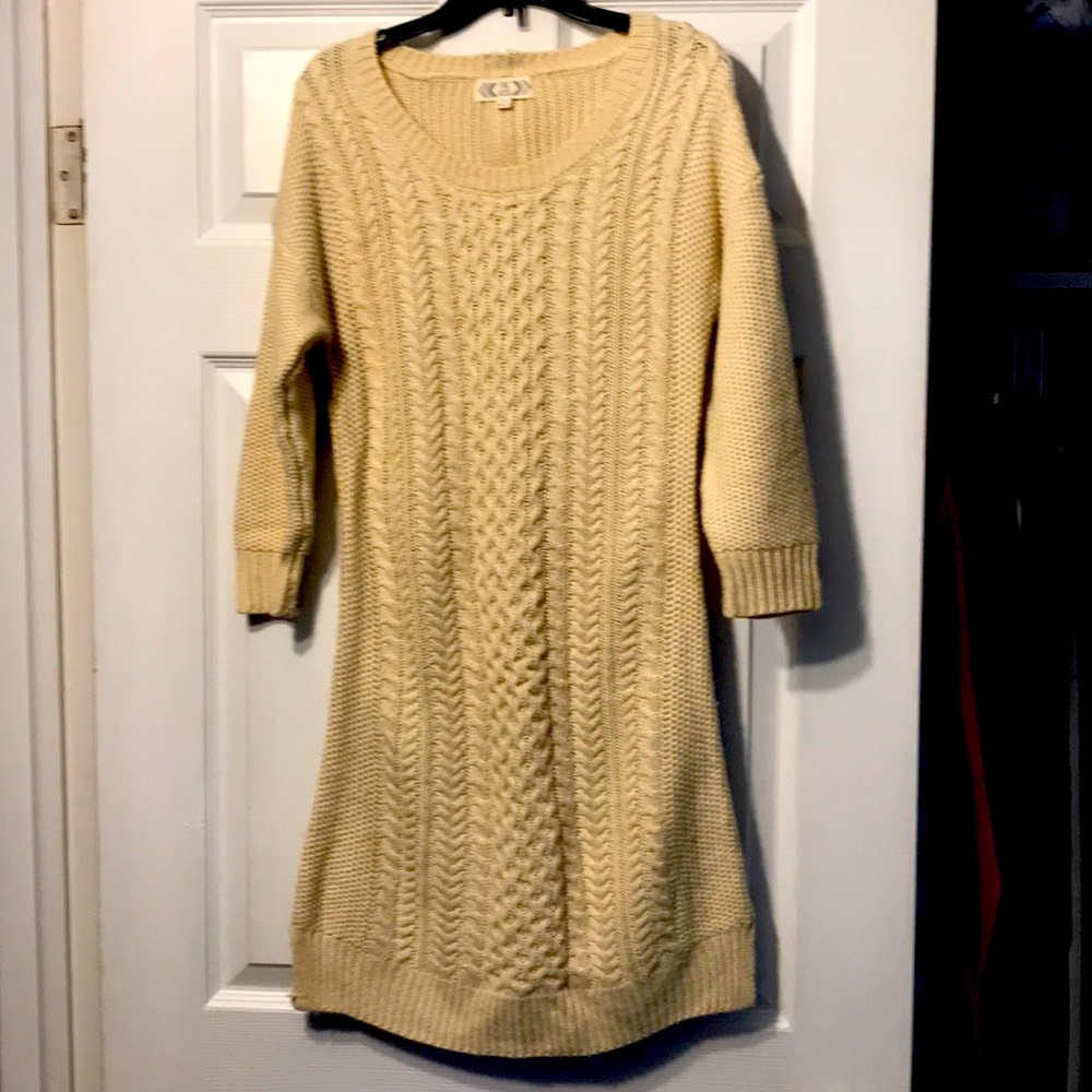 Sweater Dress. Hardly worn Great with Leggings